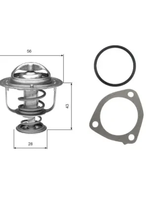 Pouze Dnes Termostat, chladivo GATES TH31276G1