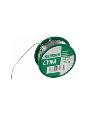 Sleva Pájecí cín Ø1 mm, 100g 1/60/240 - S-21620