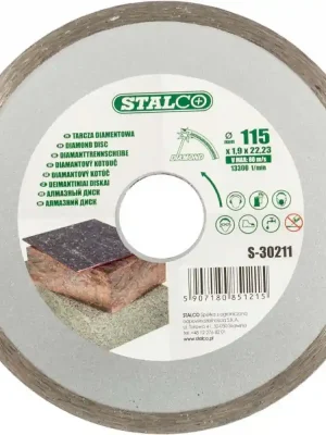 Diamantový kotouč plný Ø180 x 2,6 x 22,23 mm 1/25/50 - S-30218 Speciální Cena