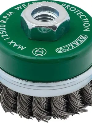 Drátěný kartáč čelní Ø100 mm, závit M14 1/24 - S-34740 Cenově Výhodný