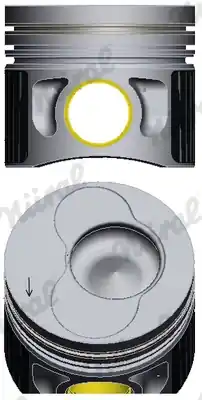 Píst NÜRAL 87-114907-15 Akční Nabídka