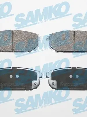 Sada brzdových destiček, kotoučová brzda SAMKO 5SP1370 Doprava Zdarma