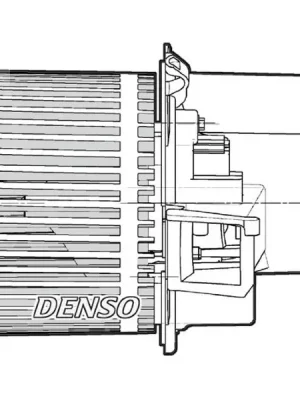 Akce vnitřní ventilátor DENSO DEA09063