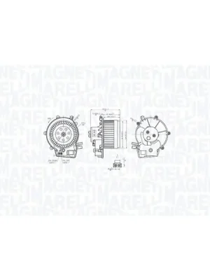 Zlevněný vnitřní ventilátor MAGNETI MARELLI 069412763010