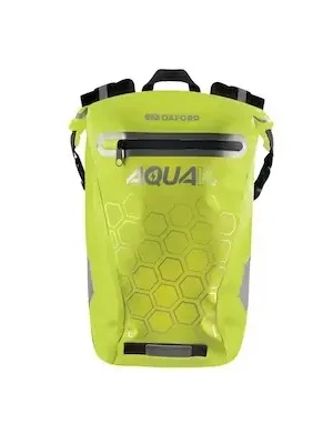 vodotěsný batoh AQUA V12, OXFORD (žlutá fluo, objem 12 L) Must-Have
