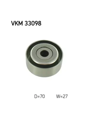 Vratná/vodicí kladka, klínový žebrový řemen SKF VKM 33098 Koupit Online