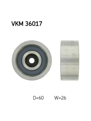 Vratná/vodicí kladka, klínový žebrový řemen SKF VKM 36017 Ihned K Objednání