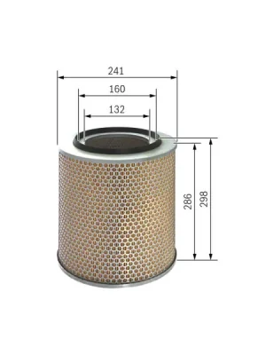 Vzduchový filtr BOSCH 1 457 433 735 Objednat Nyní
