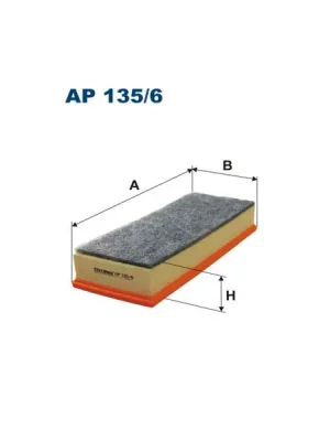 Vzduchový filtr FILTRON AP 135/6 Aktuální