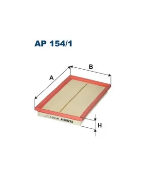 Vzduchový filtr FILTRON AP 154/1 Kup Teď