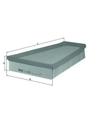 Nakupujte Hned Vzduchový filtr MAHLE LX 1609