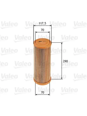 Vzduchový filtr VALEO 585707 Vysoce Kvalitní