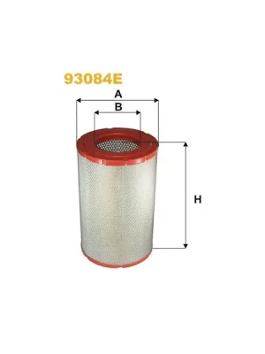 Levný Vzduchový filtr WIX FILTERS 93084E