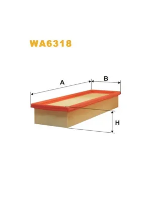 Dokud Zásoby Vydrží Vzduchový filtr WIX FILTERS WA6318