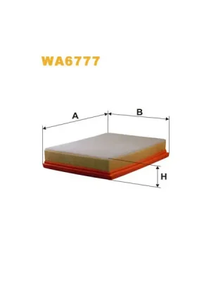 Vzduchový filtr WIX FILTERS WA6777 Pouze Dnes