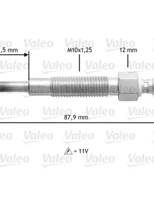 Žhavicí svíčka VALEO 345157 Speciální Cena