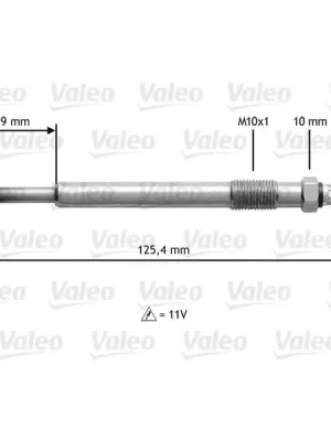 Žhavicí svíčka VALEO 345168 Autentický